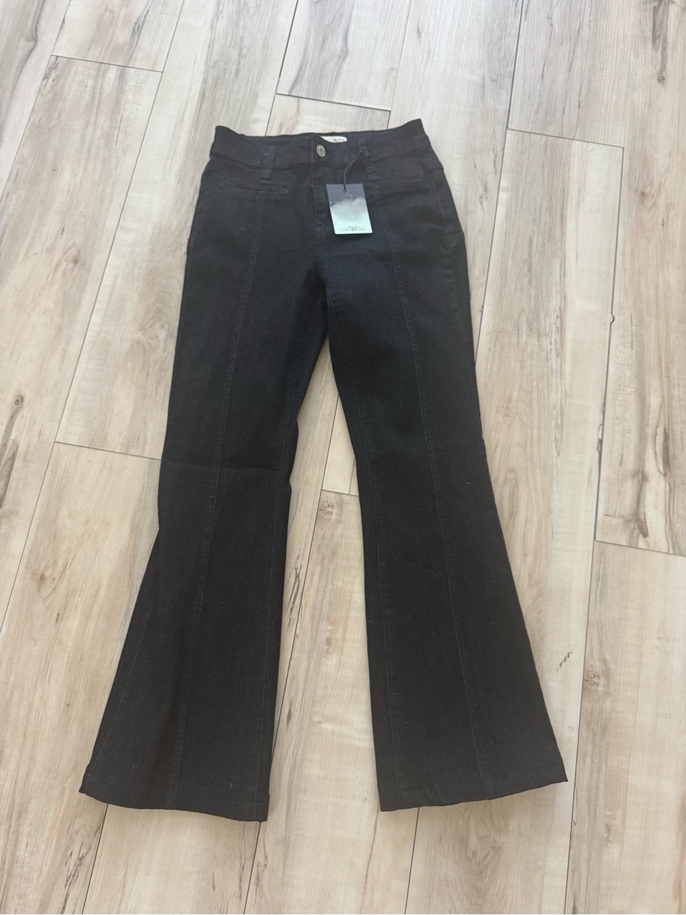 Thread Market Star Pattern Wide Leg Jeans  Size 5 / 27   Bell bottom   Western